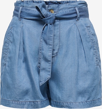ONLY Jeans med lægfolder 'Charis' i blå: forside