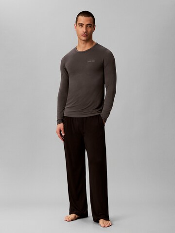 Pyjama long Calvin Klein en gris