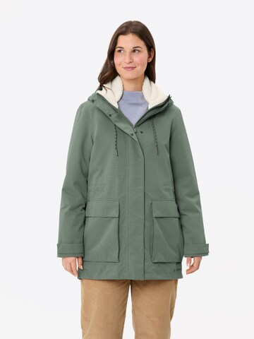 VAUDE Between-seasons parka 'Manukau III' in Green: front