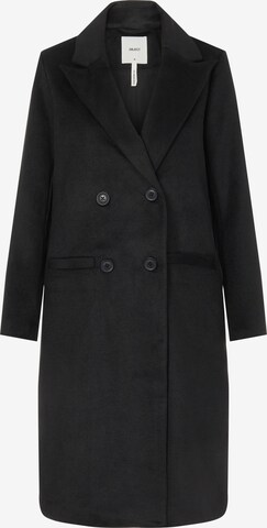 OBJECT Between-Seasons Coat in Black: front