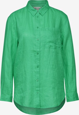 STREET ONE Blouse in Groen: voorkant