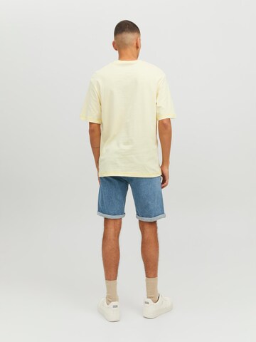 T-Shirt JACK & JONES en jaune