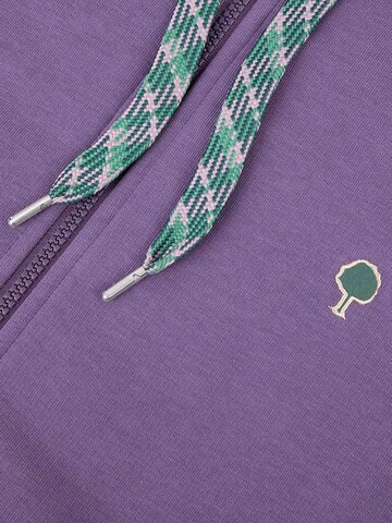 FAGUO Zip-Up Hoodie 'Mesnil' in Purple