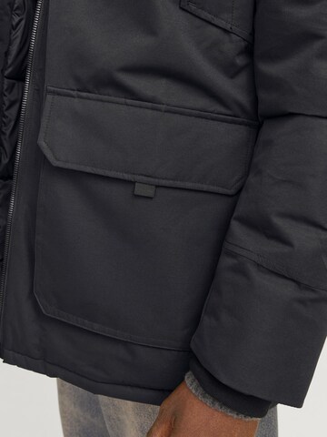 Parka invernale 'JJEConstruct' di JACK & JONES in nero
