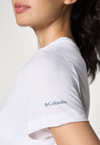 COLUMBIA Λειτουργικό μπλουζάκι 'Ruby Springs™' σε λευκό