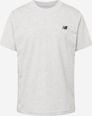 T-Shirt 'Essentials' new balance en gris : devant