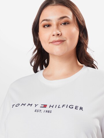 Tommy Hilfiger Curve T-Shirt in Weiß