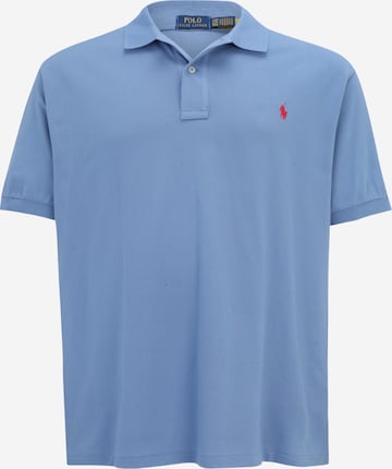 Polo Ralph Lauren Big & Tall Shirt in Blue: front
