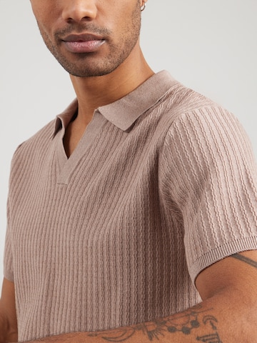 Bruun & Stengade Πουλόβερ 'BS Santino' σε καφέ