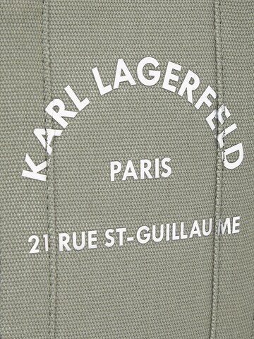 Shopper di Karl Lagerfeld in verde