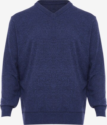 Pull-over RAIDO en bleu : devant