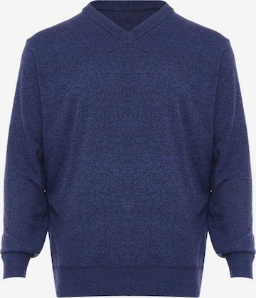 Pull-over RAIDO en bleu : devant