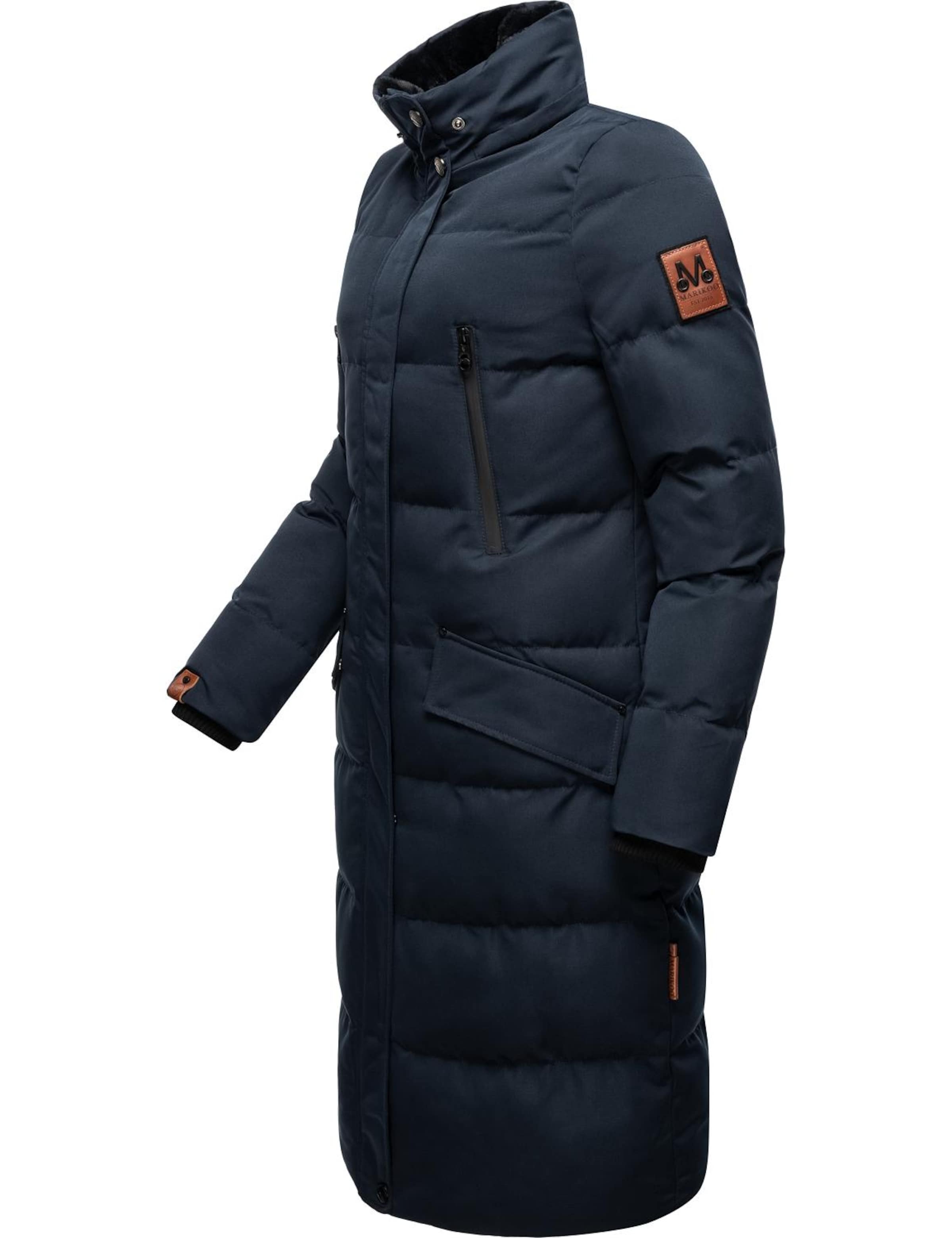 Manteau d’hiver 'Schneesternchen' MARIKOO en bleu