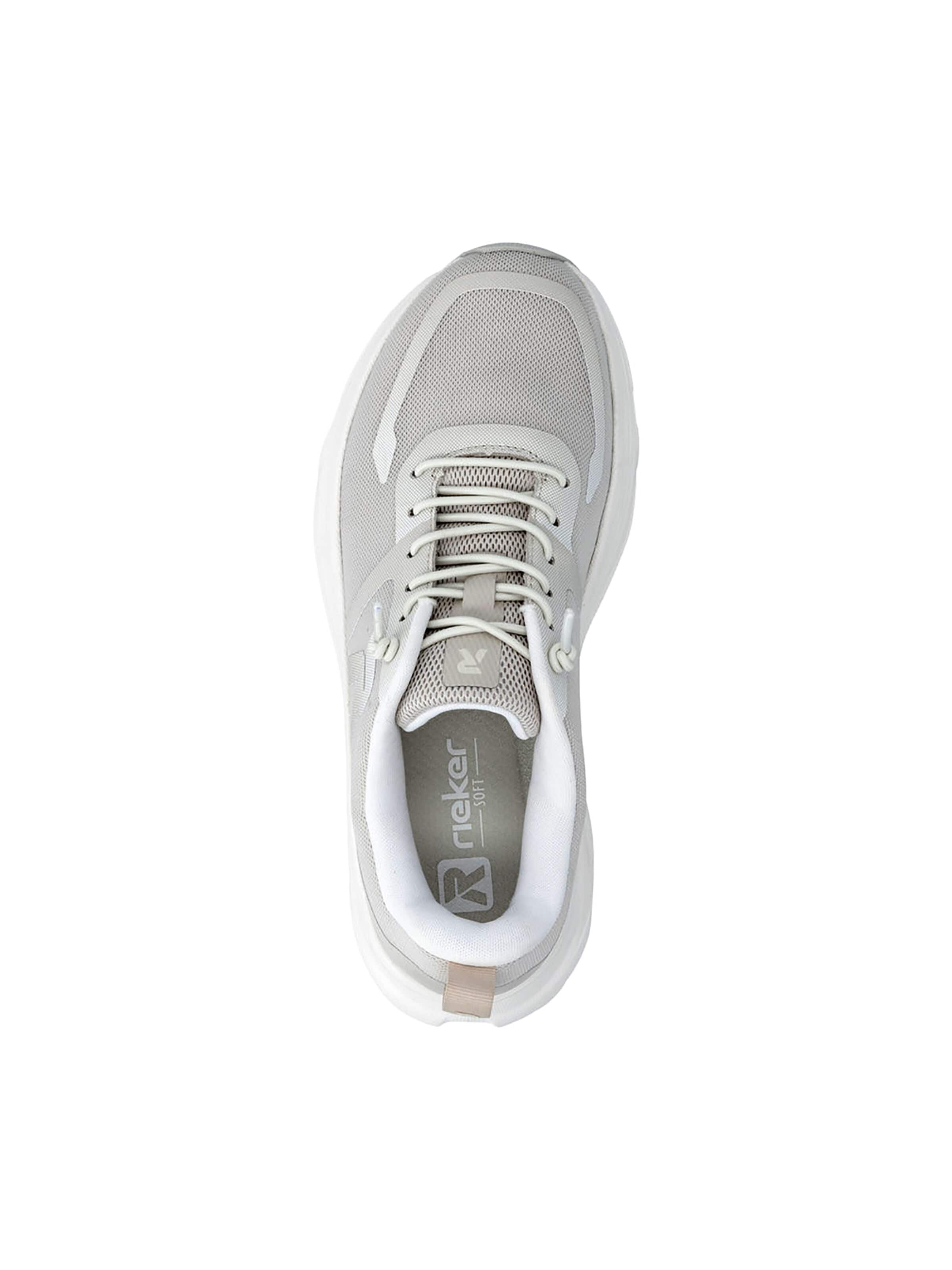 Chaussure de sport à lacets 'Sportliche Schnürsneaker' Rieker en beige