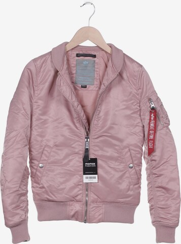 ALPHA INDUSTRIES Jacket & Coat in S in Pink: front