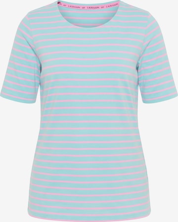 LAURASØN Shirt in Blue: front
