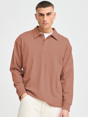 !Solid Sweatshirt ' SDORWELL ' in Brown