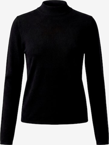 Pullover di zero in nero: frontale
