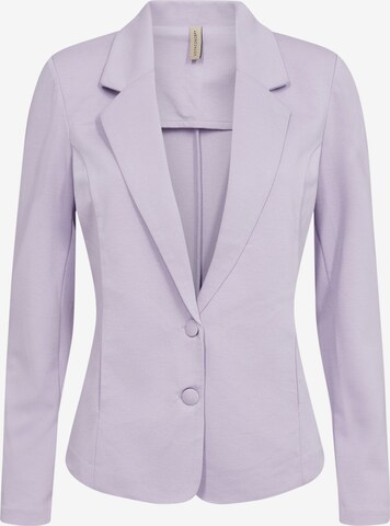 Soyaconcept - Blazer 'DANIELA' em roxo: frente