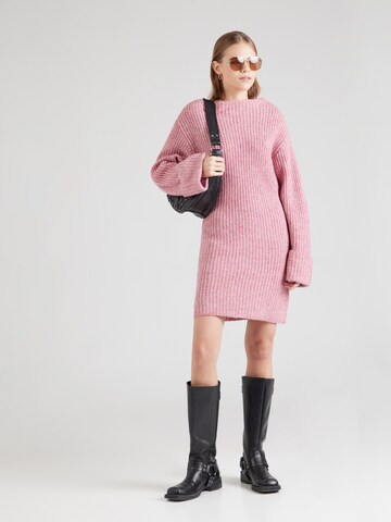 Robes en maille 'Hanny' Lindex en rose