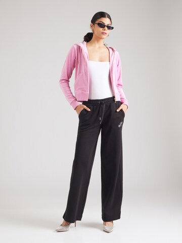 Wide Leg Pantalon 'DACH ALEX' Juicy Couture en noir