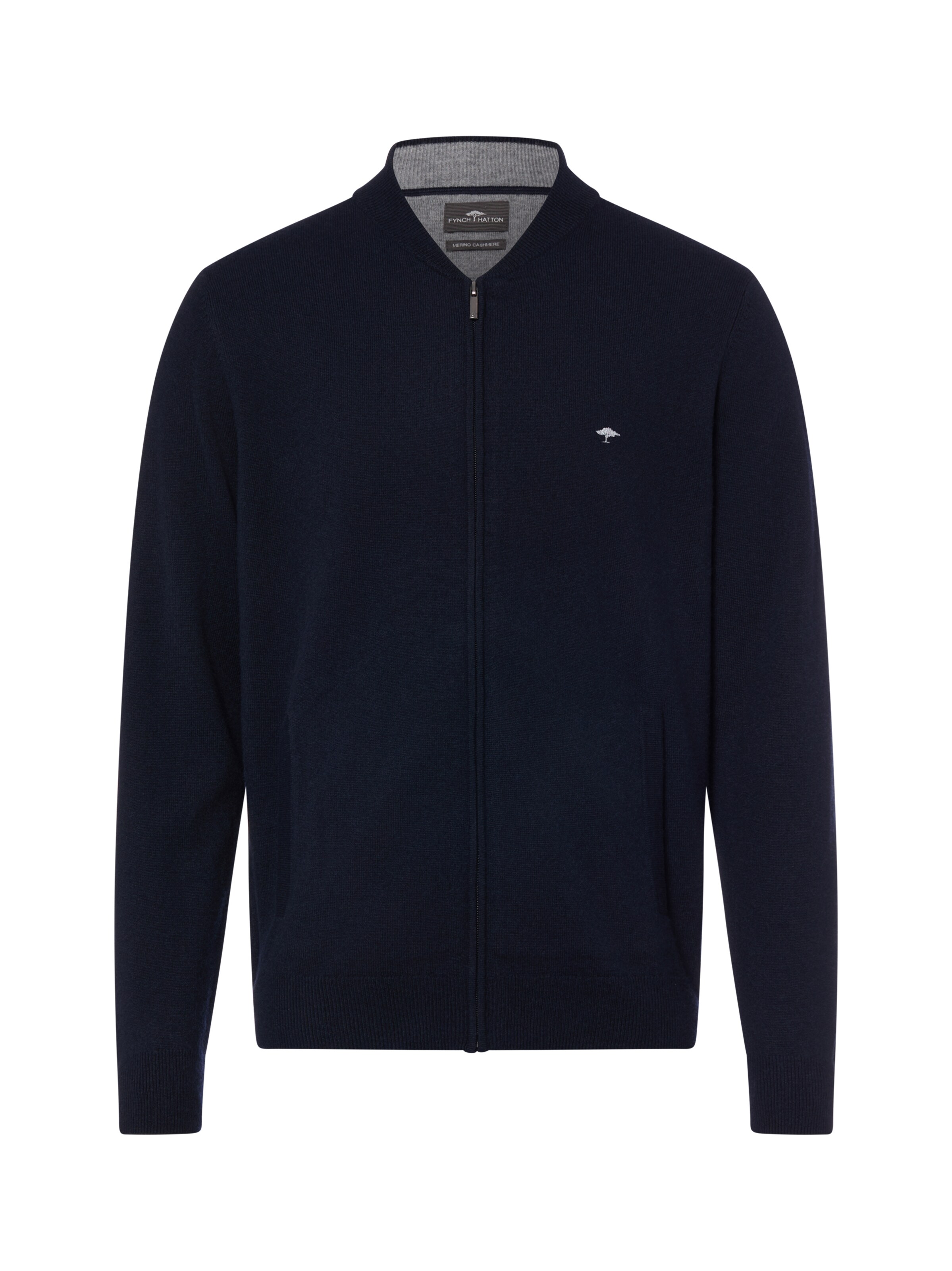 FYNCH-HATTON Strickjacke in Blau: Vorderseite