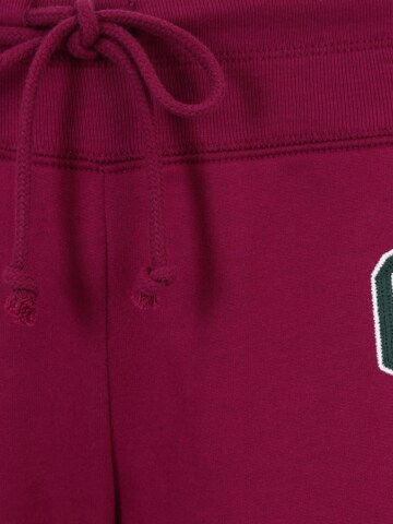 Gap Petite Zwężany krój Spodnie w kolorze fioletowy
