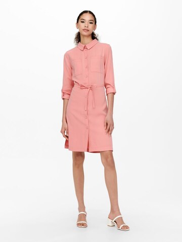 Robe-chemise ONLY en rose