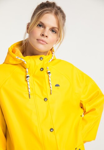 Schmuddelwedda Between-Seasons Coat in Yellow