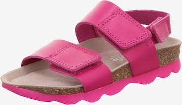 SUPERFIT Open shoes in Pink: front