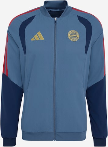 mėlyna ADIDAS PERFORMANCE Sportinis džemperis: priekis