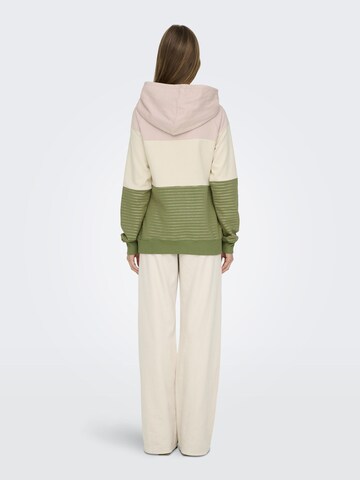 Felpa 'Maddie' di ONLY in beige