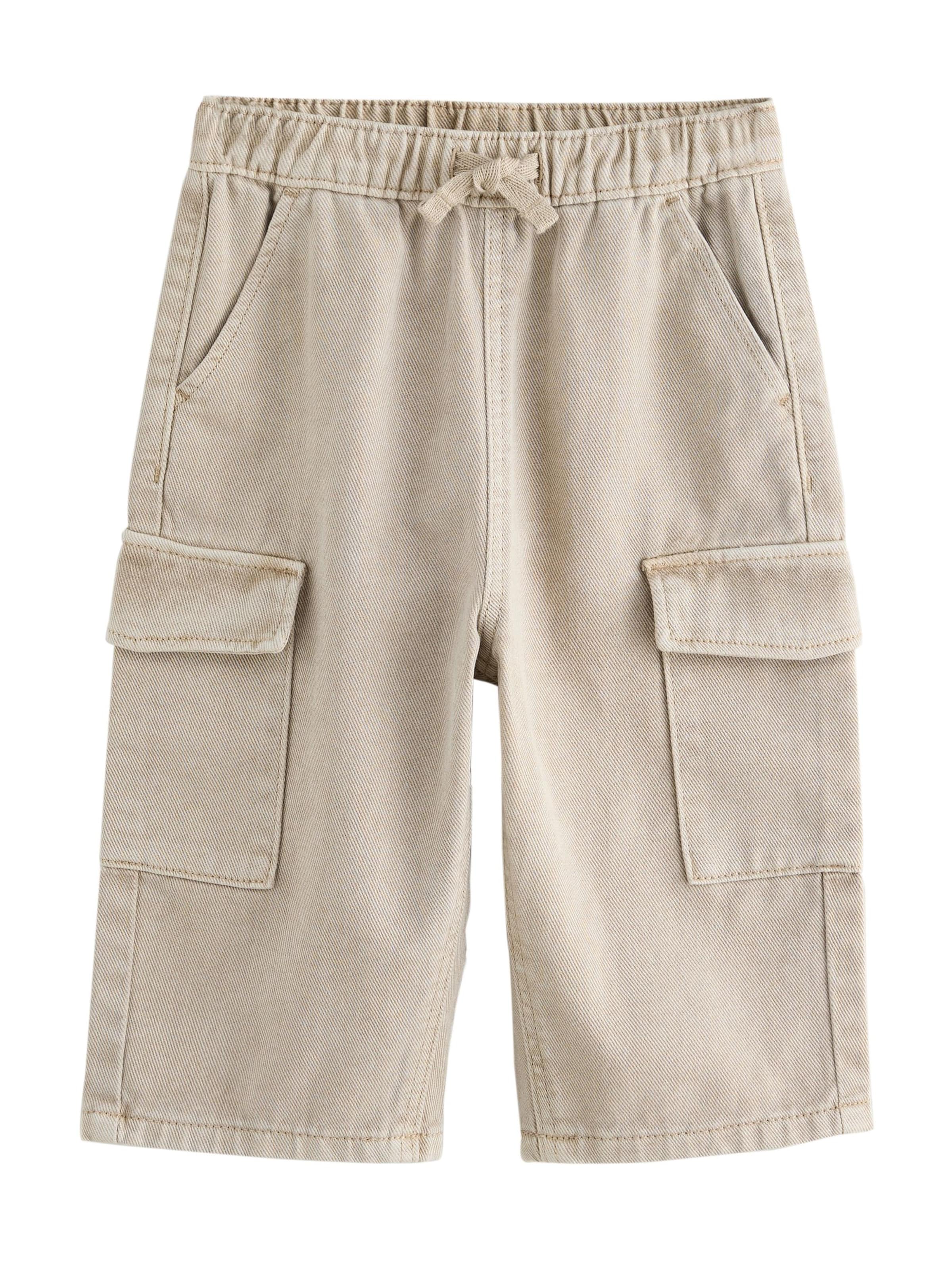 Wide leg Pantaloni de la Next pe gri: față