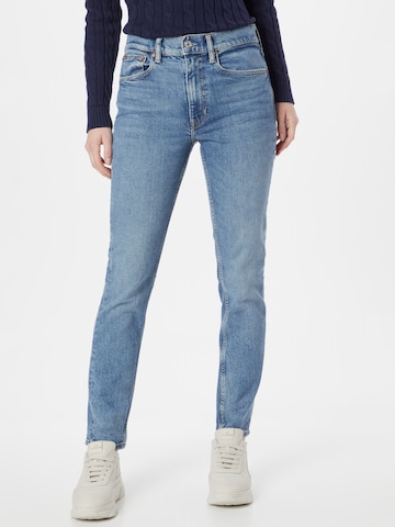 Polo Ralph Lauren Skinny Jeans in Blauw: voorkant