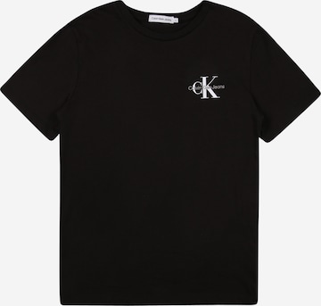 T-Shirt Calvin Klein Jeans en noir : devant