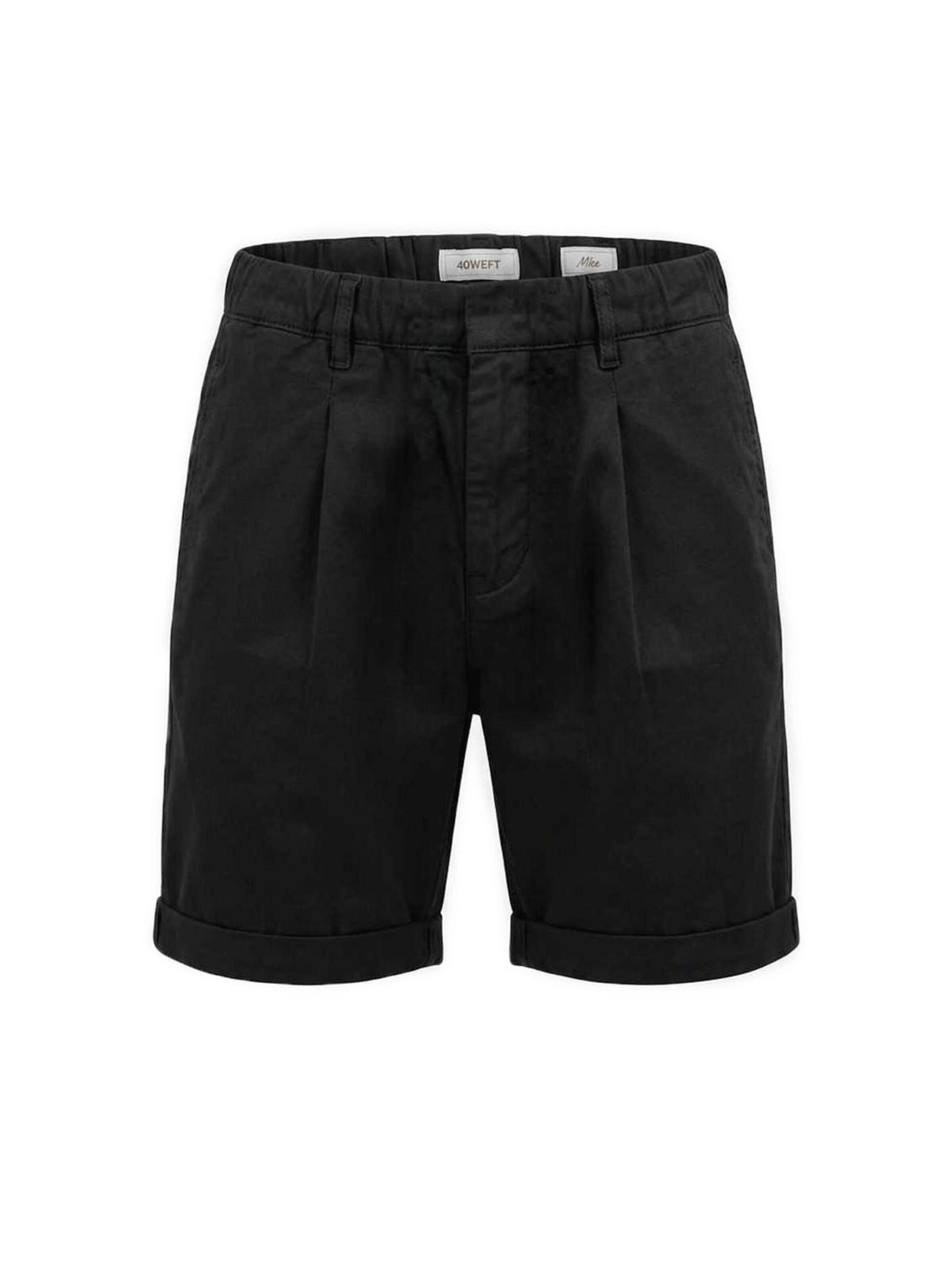 regular Pantaloni di 40weft in nero: frontale