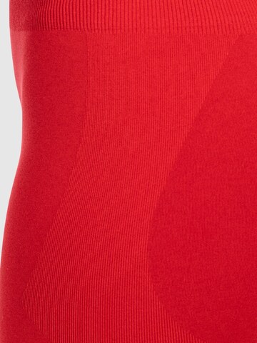 Smilodox Slim fit Sports trousers ' Scrunch Edina ' in Red