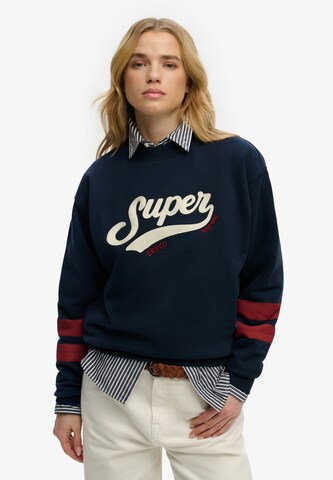 Superdry & Co Sweatshirt in Blue: front