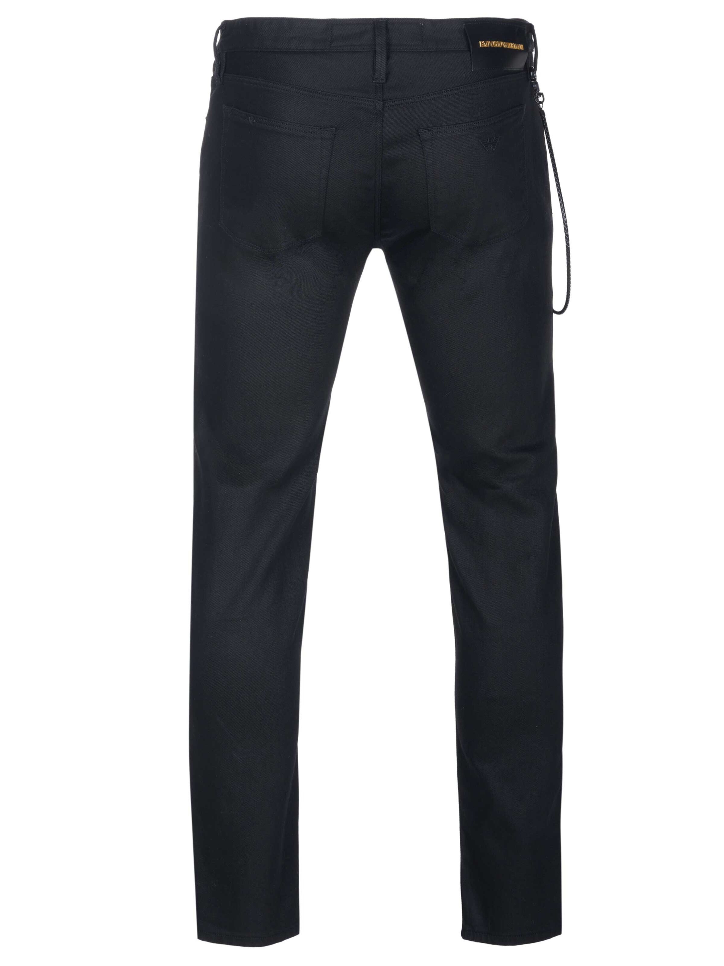 Emporio Armani Regular Jeans in Zwart