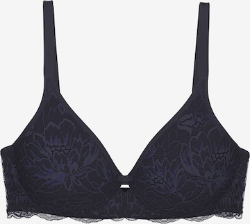 TRIUMPH T-shirt Bra ' Amourette Charm ' in Grey: front