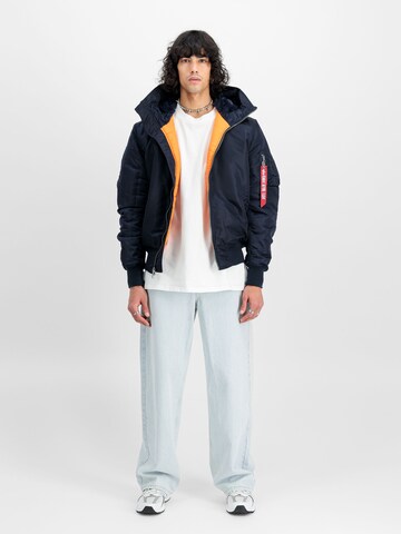 ALPHA INDUSTRIES Between-Season Jacket 'MA-1' in Blue