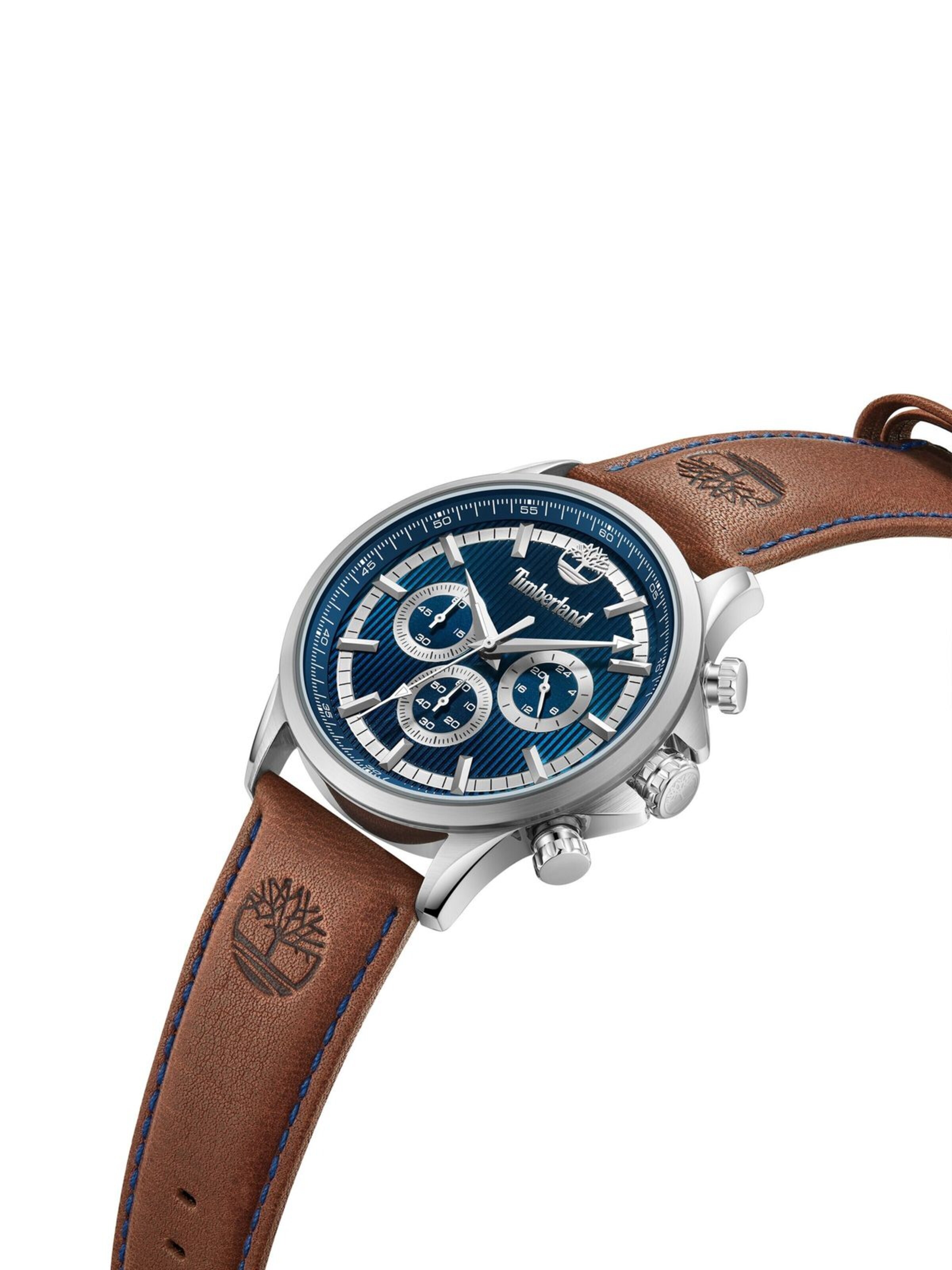 TIMBERLAND Analogové hodinky 'Duo-time watch Bernardston' – modrá