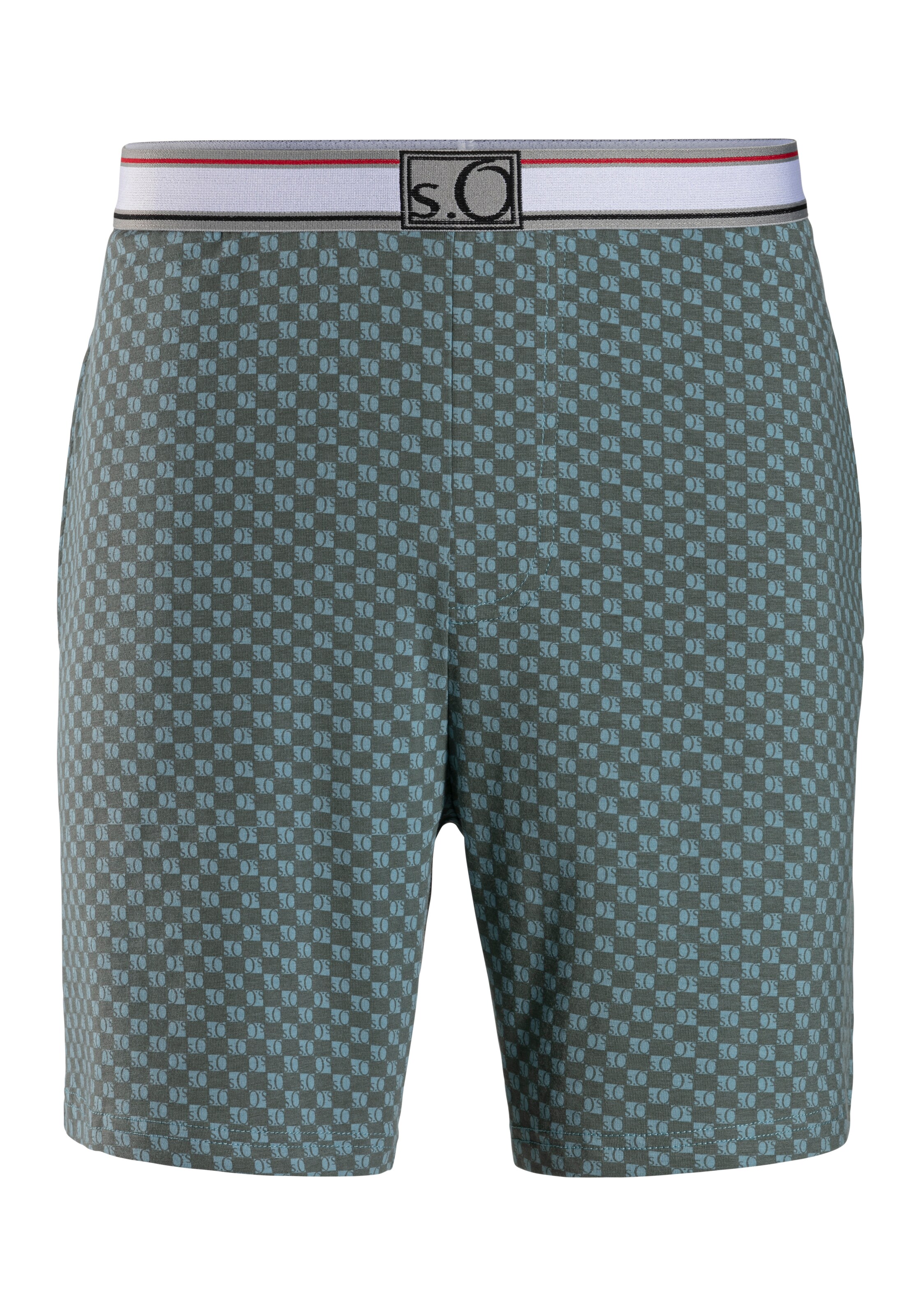 s.OliverPidžama hlače - zelena boja: prednji dio