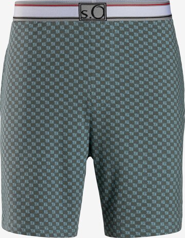 s.Oliver Pajama Pants in Green: front