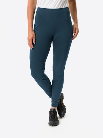 VAUDE Skinny Outdoorbroek 'Scopi  II' in Blauw: voorkant