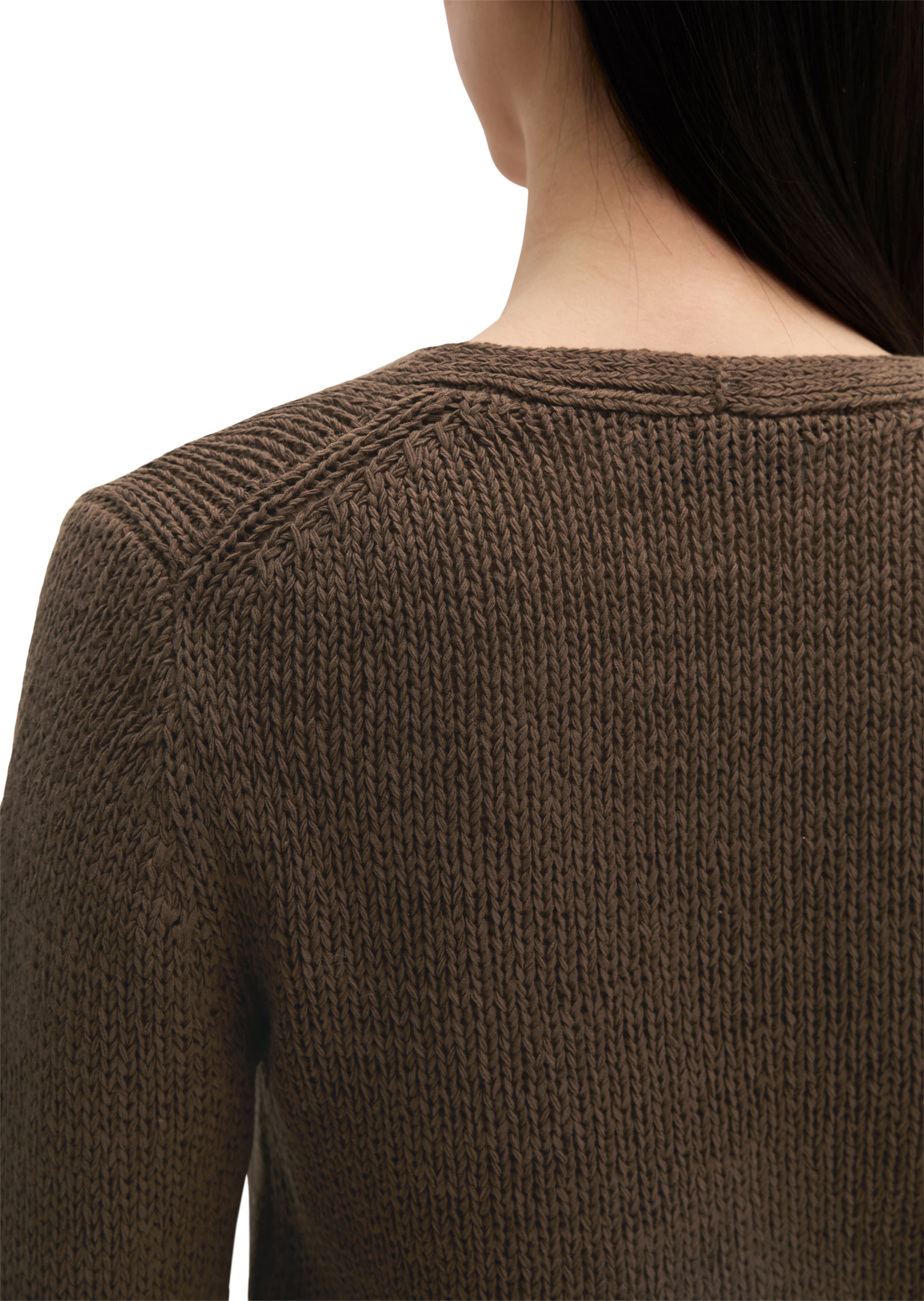 Marc O'Polo Strickjacke in Braun