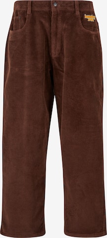 HOMEBOY Loose fit Pants 'Monster' in Brown: front