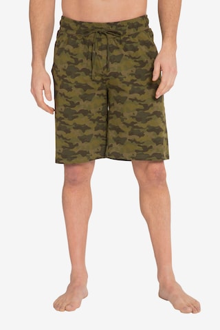 JP1880 Pajama Pants in Green: front