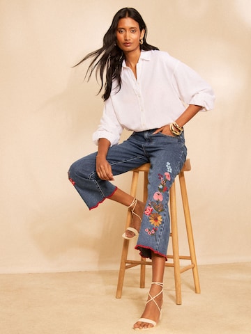 love & roses Bootcut Τζιν σε μπλε
