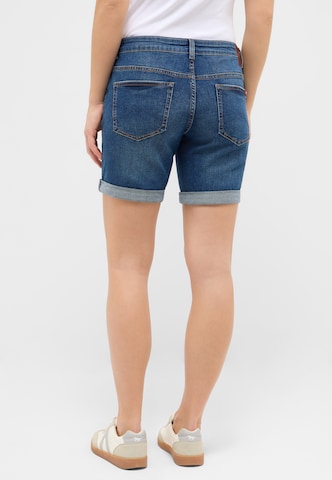 MUSTANG Regular Jeans ' Bermuda ' in Blau